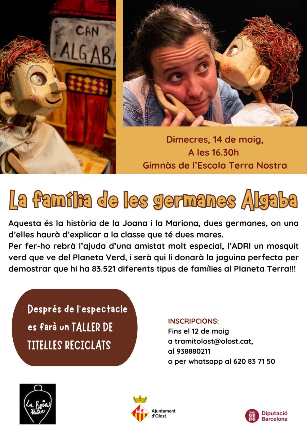 Espectacle familiar: La família de les germanes Algaba